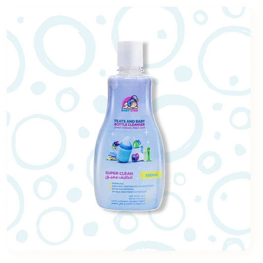 Baby Star Bottle and Teats Cleanser 380ML